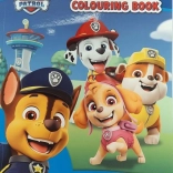Farvebog med opgaver Paw Patrol