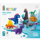 Hey Clay mega dinosaurer – sæt af let selvhærdende masse