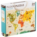 Petit Collage gulvpuslespil Vores verden