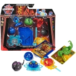 Bakugan Battle Pack Special Attack Nillious og Mantid + Bruiser, Octogan, Trox – kampsæt med spinner