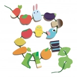 snørelege have vilac – trælegetøj til at træne finmotorik