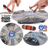 Tech Deck Shredline roterende rampe 360° med fingerboard Thank You, 51 cm