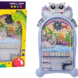 Spil med pinball-automat drager og dinosaurer blå stativ