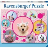 Ravensburger puslespil enhjørningehvalpe