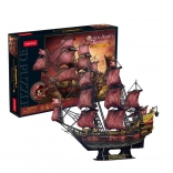 3D puslespil Queen Anne’s Revenge – 391 brikker