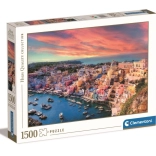 Clementoni puslespil Picturesque Procida Island 1500 brikker
