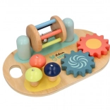 Træ sansestimulerende aktivitetsplade Adam Toys