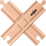 Jernbanekryds til trætogbaner