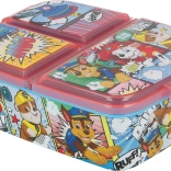 Børne-multi madkasse PAW PATROL med tre rum