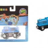 Maxim diesel-lokomotiv blå