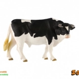 Plastfigur af Holstein-tyr 13 cm