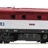 Roco diesellokomotiv 751 „Bardotka“ ČD Cargo, digital med lyd (H0)