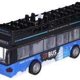 To-etagers sightseeingbus med effekter 28 cm