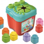 Soft Clemmy sensorisk boks med låg og 15 bløde klodser