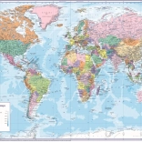 Oxybag skriveunderlag 60 × 40 cm verden