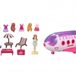 Fly med dukke og tilbehør 28 cm