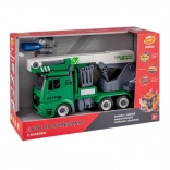 skruedrevet bil med udtrækkelig redningskurv