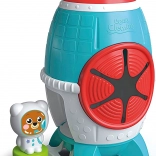 Blød sensorisk boks Rumraket med klodser Soft CLEMMY