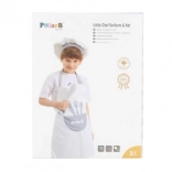 Kokkeforklæde og kokkehue til børn