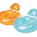 Oppustelig liggestol med ryglæn 137 x 122 cm