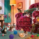 Puslespil ANATOLIAN frække killinger – 500 brikker