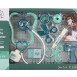 Dyrlægesæt med hund og kat på batterier