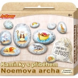 Sten med historie Noas Ark ARTLOVER