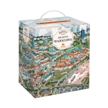 Puslespil Puzzlove Byen Warszawa 1000 brikker