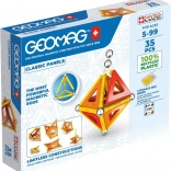 GEOMAG magnetisk byggesæt classic panels 35 dele