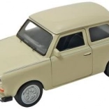 Trabant 601 træklegetøjsbil beige