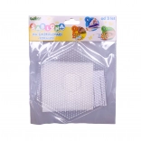 Skabelon til strygeperler – sekskant