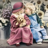 Puslespil 1000 brikker Første kærlighed