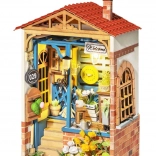 RoboTime mini dukkehus Drømmegård – DIY byggesæt med LED