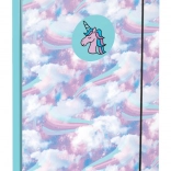 Mapper til skolehæfter A4 Himmel