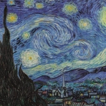 Clementoni puslespil Museum Collection: Stjernenatten 1000 brikker