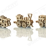 3D puslespil Transportmidler - Wooden City mini sæt