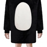 Varm hoodie-tæppe med hætte PANDA Cozy Noxxiez til teenagere og voksne