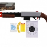 Haglgevær til kugler med tilbehør