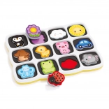 Quercetti Smart Puzzle Magnetico: Farver og Første Ord