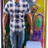 Barbie Ken camping – dukke med tilbehør