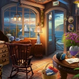 Puslespil 1000 brikker – Sømandens hus