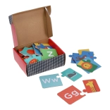 Didaktisk alfabetpuslespil fra Petit Collage