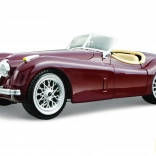 Bburago 1:24 Jaguar XK 120 Roadster (1951) Rød