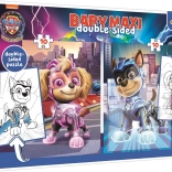 Puslespil Maxi 2x10 Elementer Heltemodige Hunde Paw Patrol