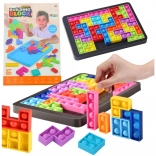 Sensorisk legetøj Tetris Pop-It Puzzle 3-i-1