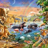 Ravensburger Puzzle Savanna Jungle 100 stk