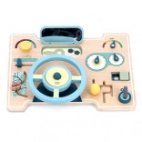 Vilac Træinstrumentbræt med rat til børn