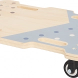 Træ Balancebræt på Hjul Adventure